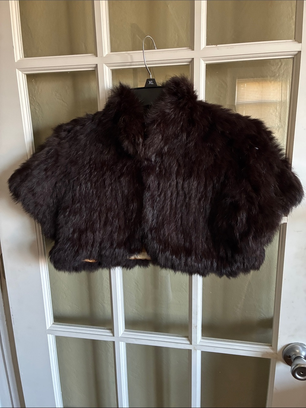 Rabbit Fur Shaw Medium